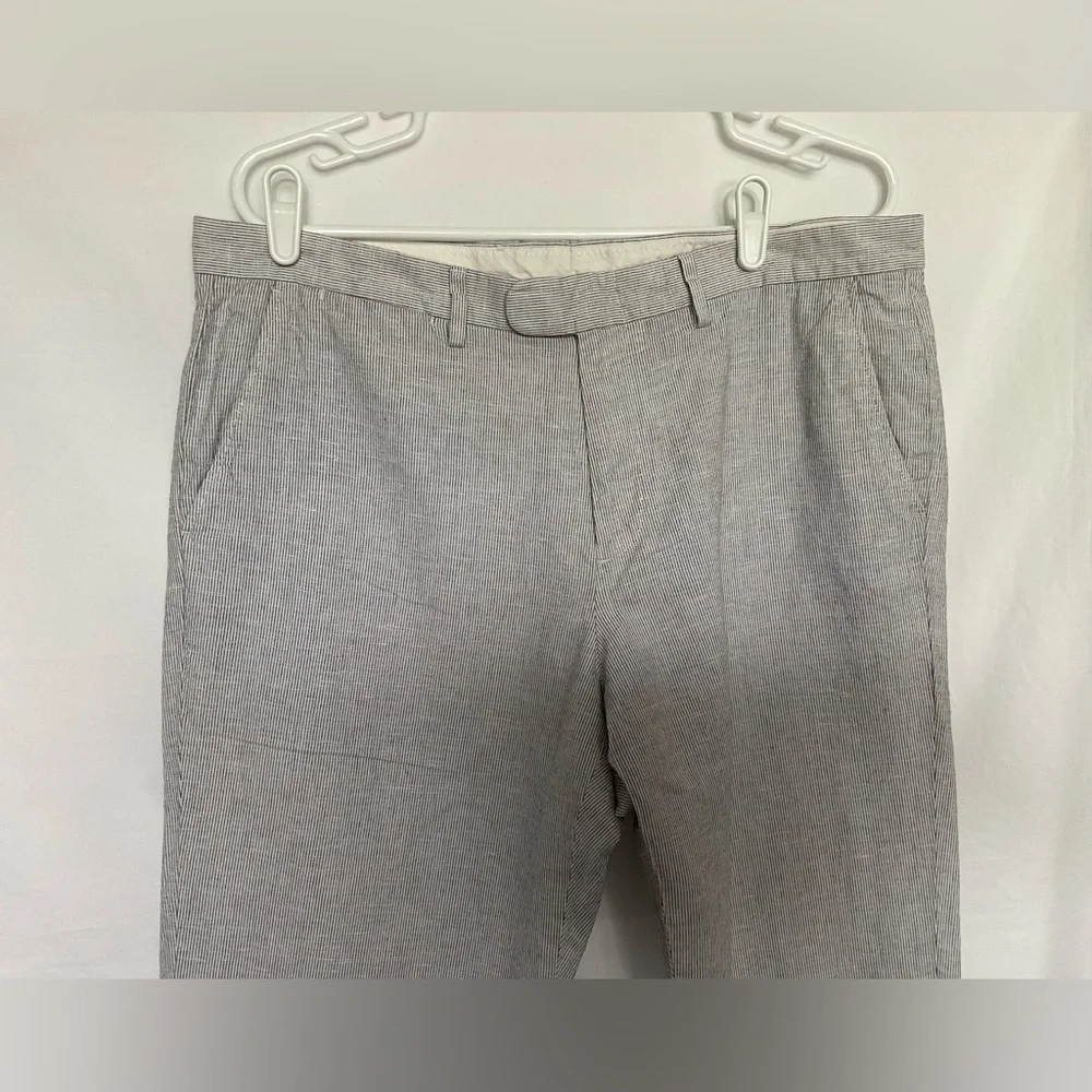 J. Crew Gray Slim-Fit Dress Pants